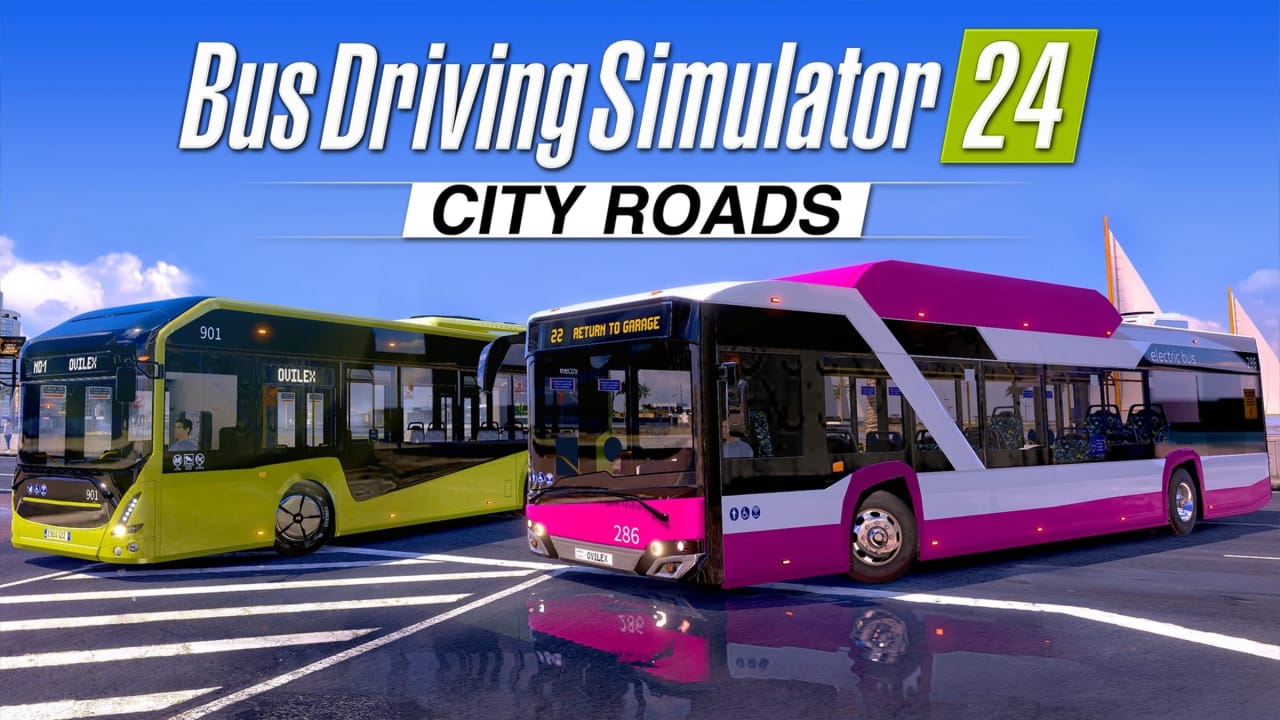 巴士驾驶模拟器24 – 城市道路 Bus Driving Simulator 24 – City Roads