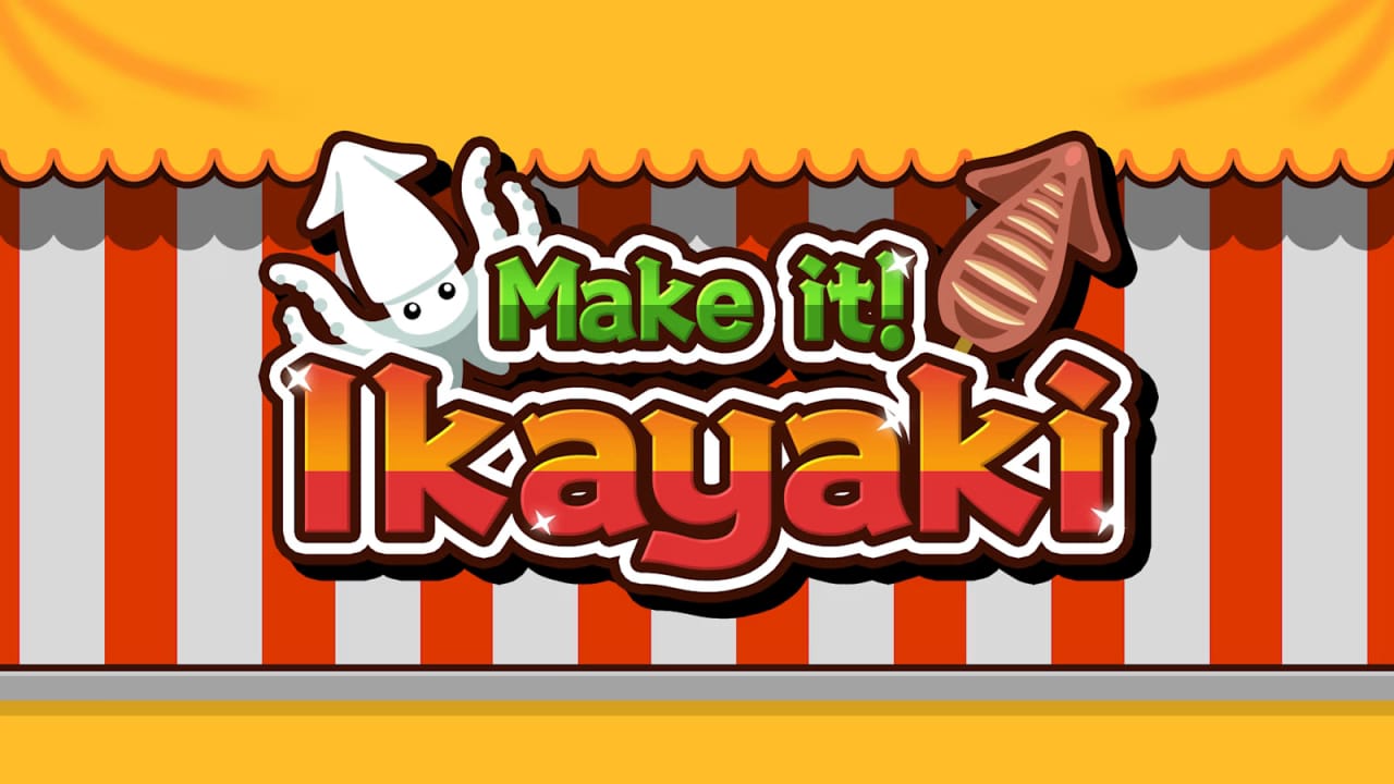 成功！墨鱼饼 Make it! Ikayaki